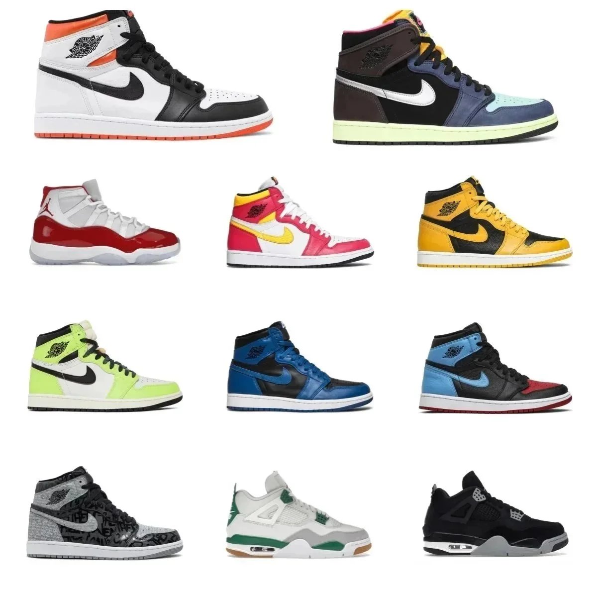 Nike Air Jordan  1-4-11 Retro Collection