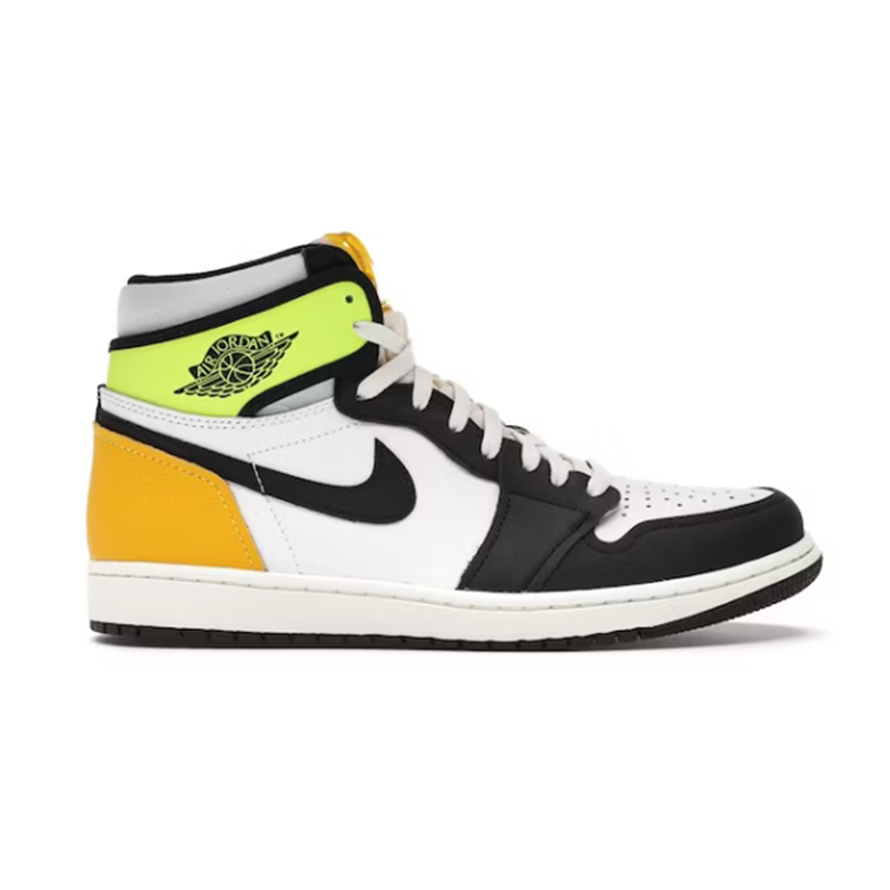 Nike Air Jordan 1 Retro High White Black Volt University Gold