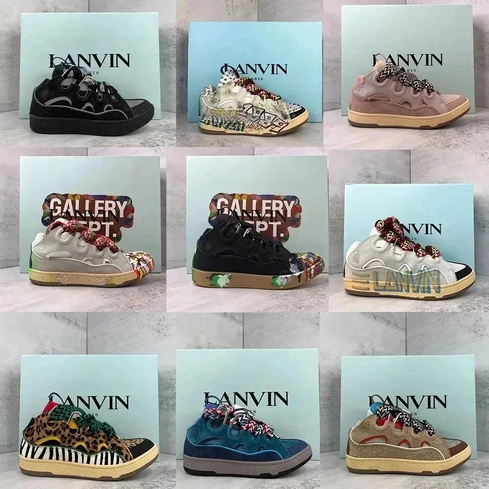 LANVIN Clay Low-Top Tennis Sneakers Collection