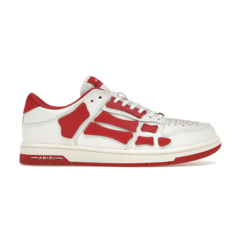 AMIRI Skel Top Low White Red Fashion sneakers