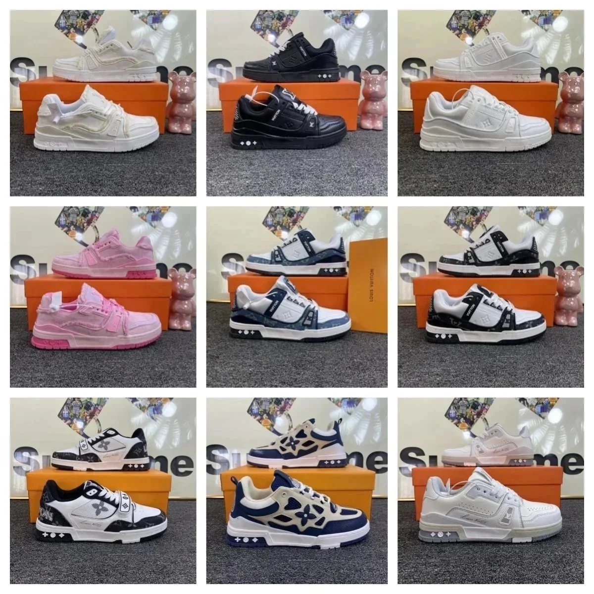 Louis Vuitton Trainer Sneaker Low shoes