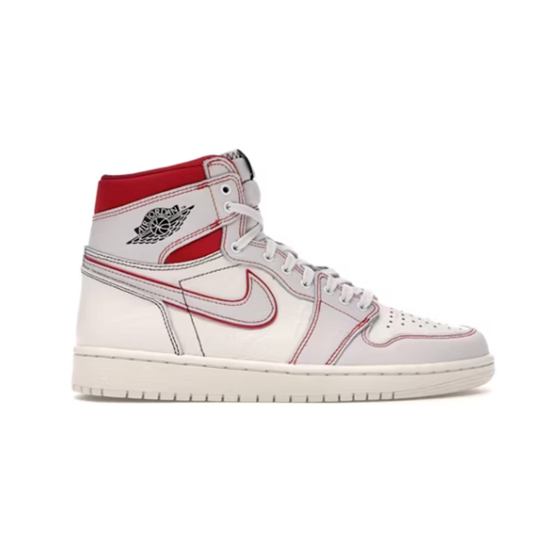 Nike Air Jordan 1 Retro High Phantom Gym Red
