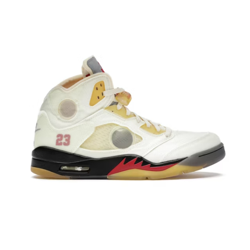 Nike Air Jordan 5 Retro Off-Wh1te Sail Fashion sneakers