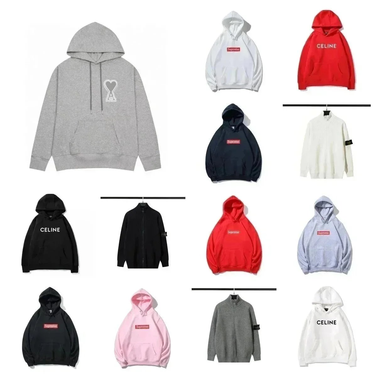 QMAD2024 Casual hooded sweatshirt | 7311587739