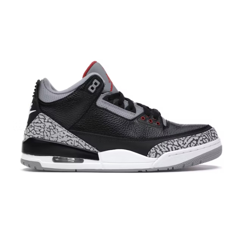 PB  Nike Air Jordan 3 Retro Black Cement Casual sneakers