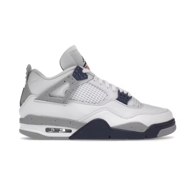 LJR   4 Retro Midnight Navy Fashion sneakers