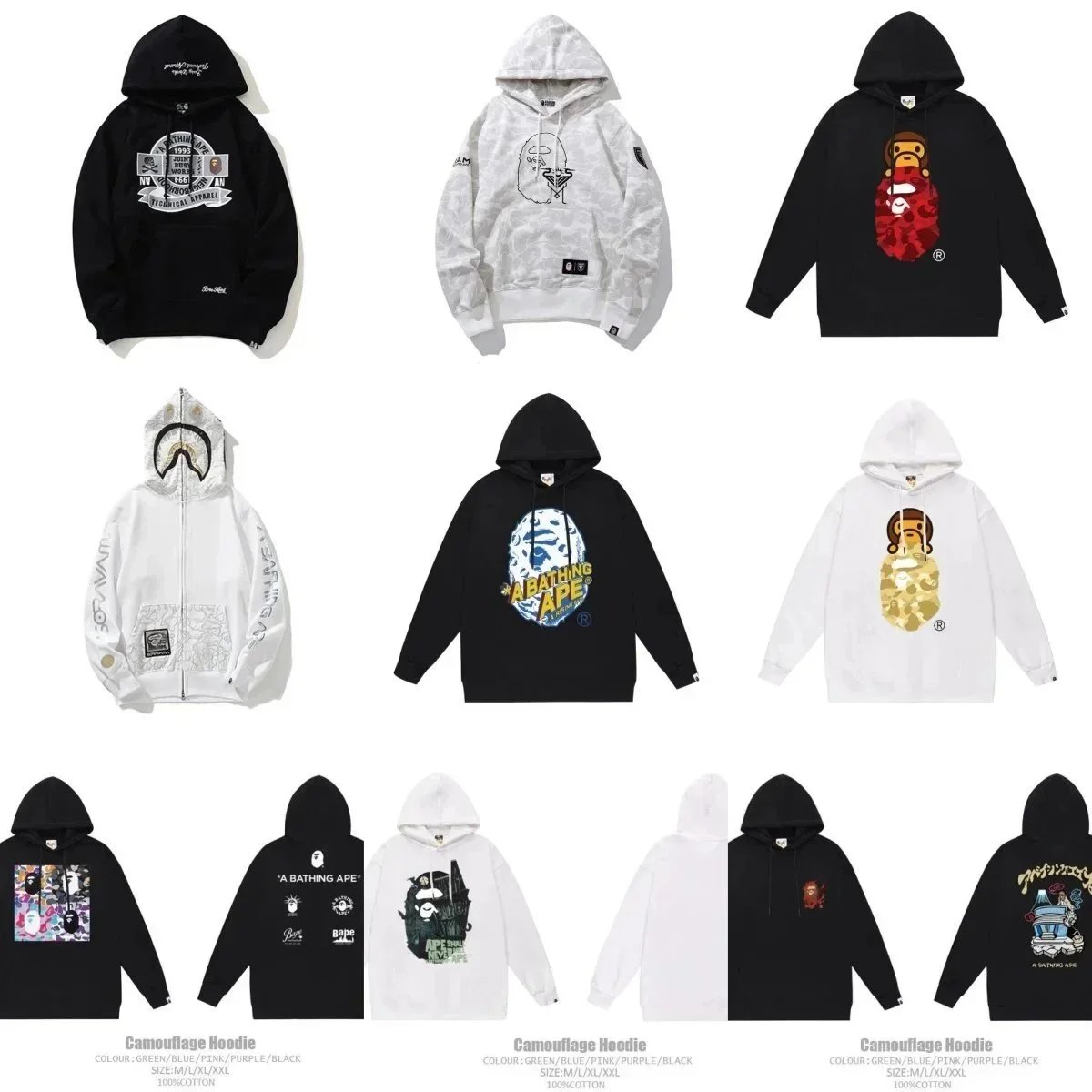 bape hoodie 99531526 | 7326051565