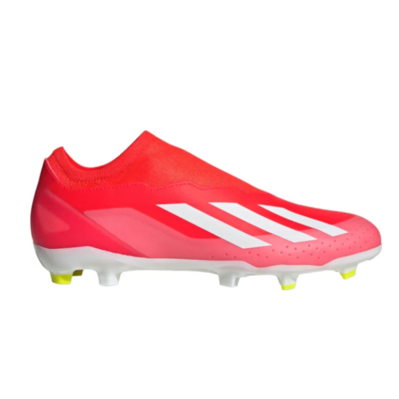 Adidas Crazyfast League Laceless FG Solar Red Cloud White Team Solar Yellow