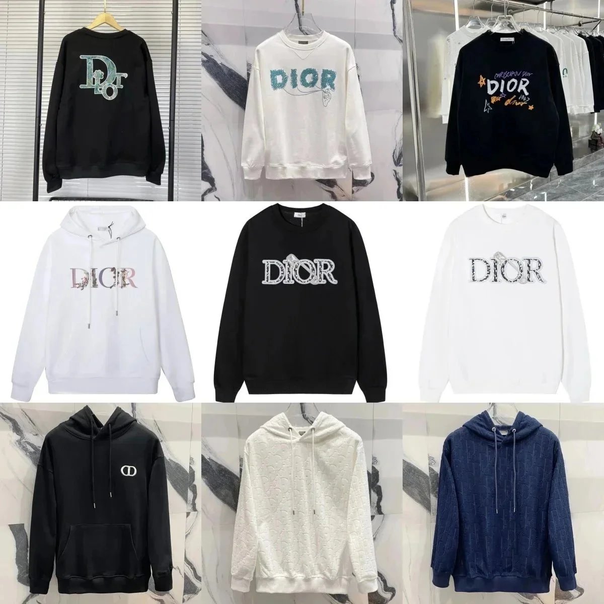 DIOR HOODIES 86321585 | 7323163488