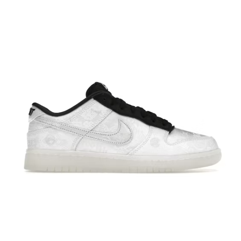 Nike Dunk SB Low CLOT Fragment White Fashion sneakers