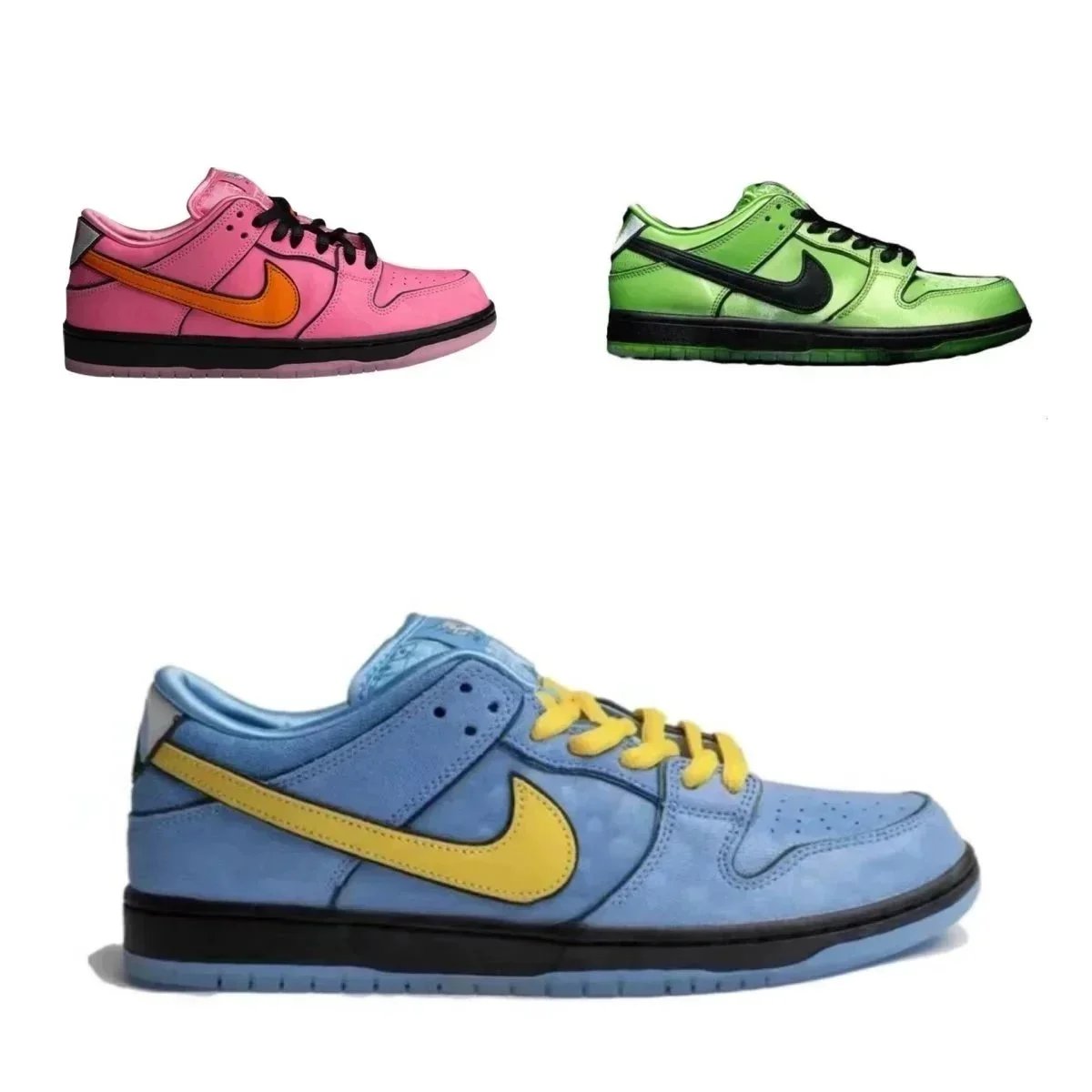 The Powerpuff Girls x Nike Dunk SB Low