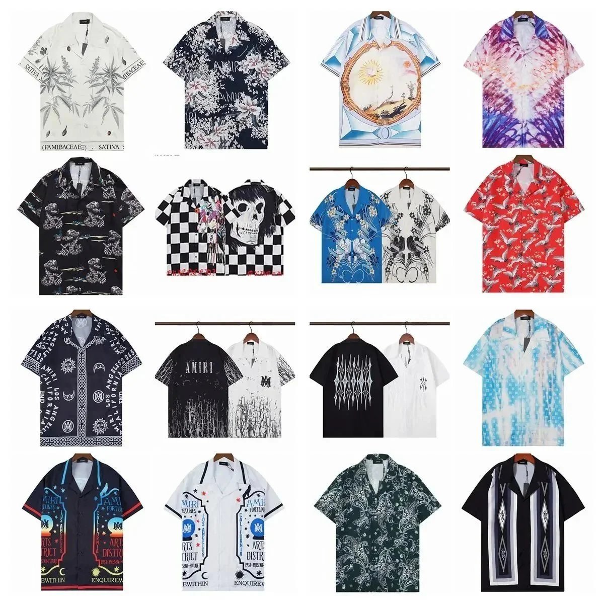 AMIRI Shirt( 26 + styles) 7402594816 | 7402594816