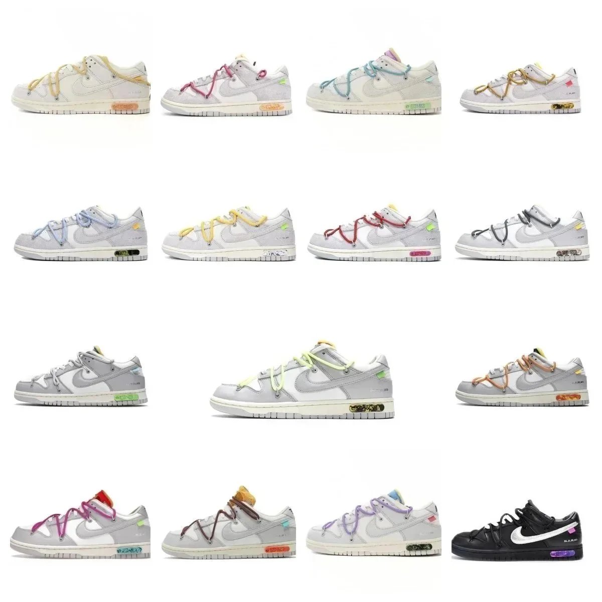 OG nike   Dunk Low Off-Wh1te The Lot No.34-50