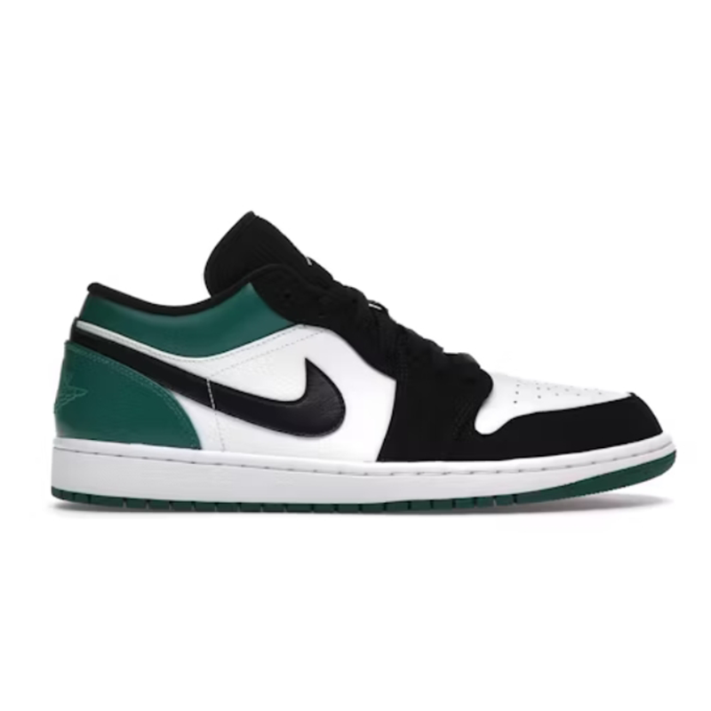 Nike Air Jordan  1 Low White Black Mystic Green