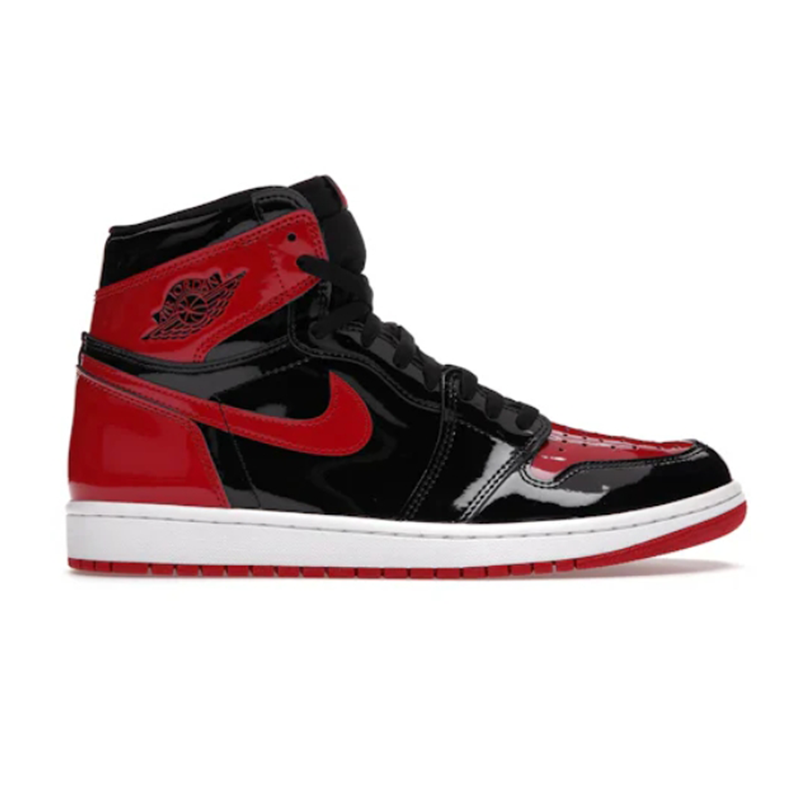 Nike Air Jordan1 Retro High  Patent Bred Casual sneakers