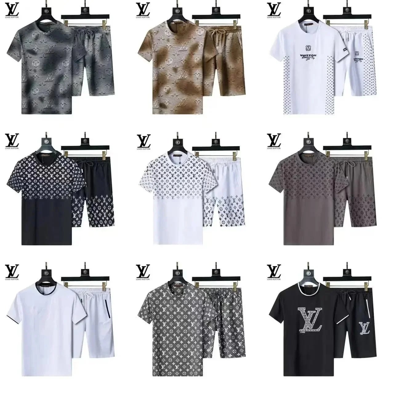 LV Short sleeve shorts suit 7409018363 | 7409018363